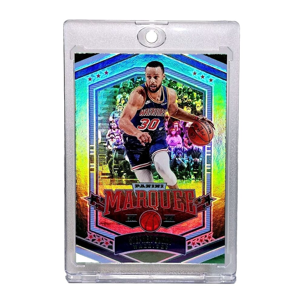 Stephen Curry GREEN Marquee Parallel Panini Chronicles#363 2021-11 Warriors NM